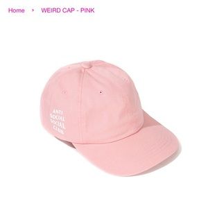 Anti Social Social Club (ASSC) Hat- Pink